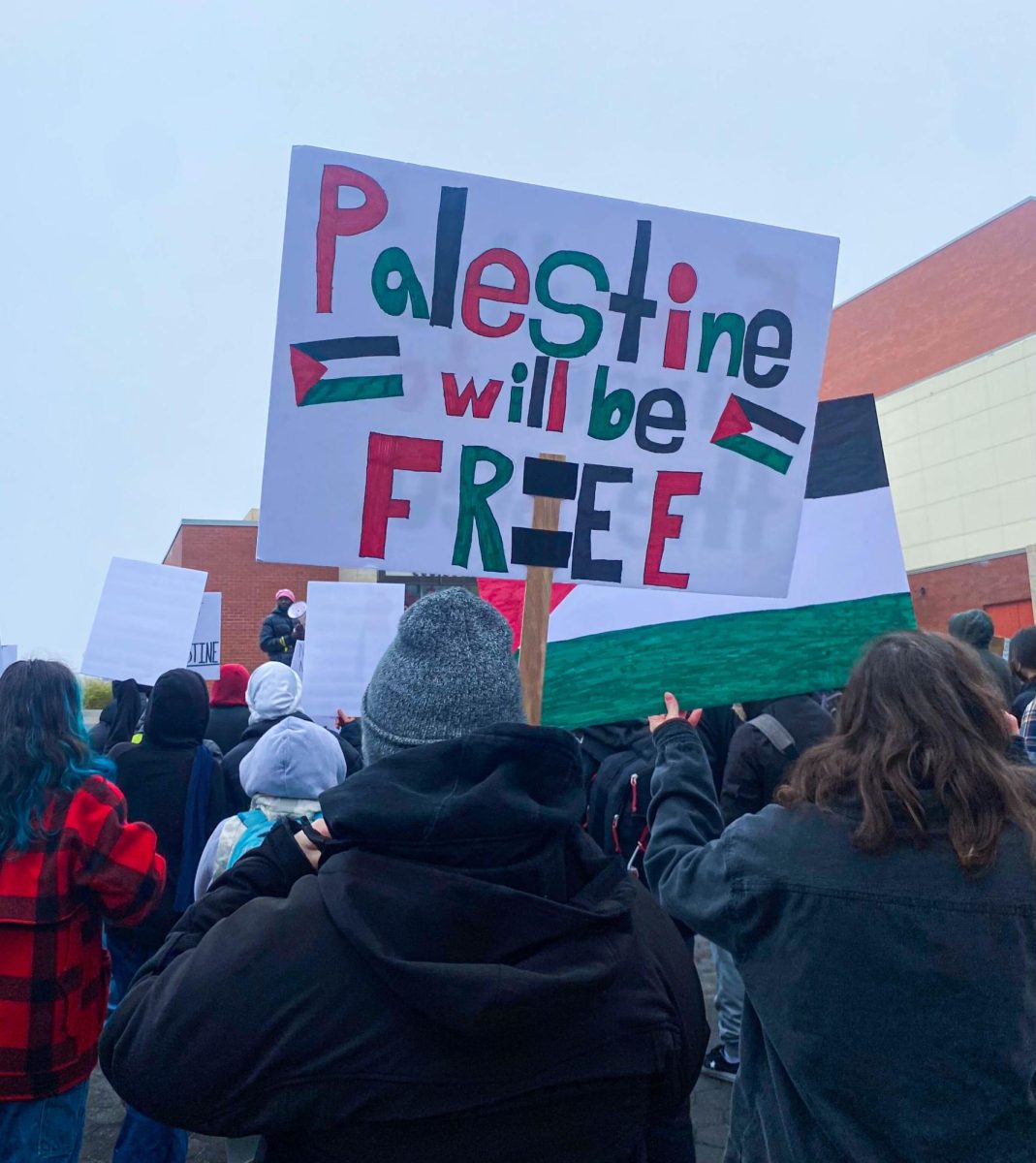 “Free-Palestine” student protest held at WSU