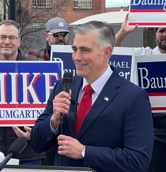 Michael Baumgartner, the current Spokane County Treasurer, running for Congress. Courtesy of Micheal Baumgartner