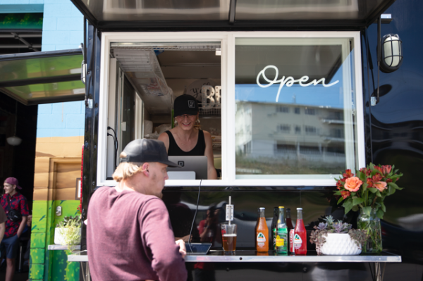 Miss Huddys is a local barbecue business and serves food every other weekend. Their NIL deal with WSU quarterback John Mateer helps community members know when they are cooking and serving. 