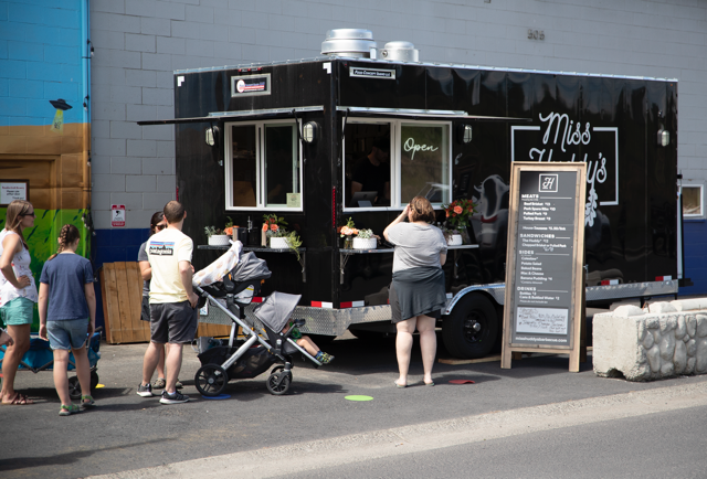 Miss Huddy's is a local barbecue business and serves food every other weekend. Their NIL deal with WSU quarterback John Mateer helps community members know when they are cooking and serving. 