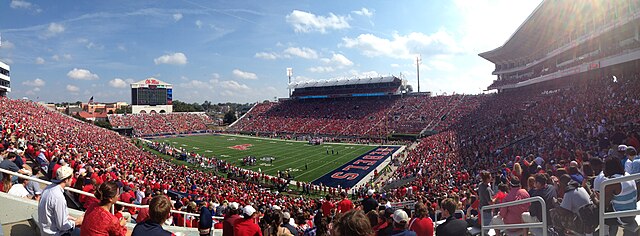 From Ole Miss' Davis-Wade Stadium.