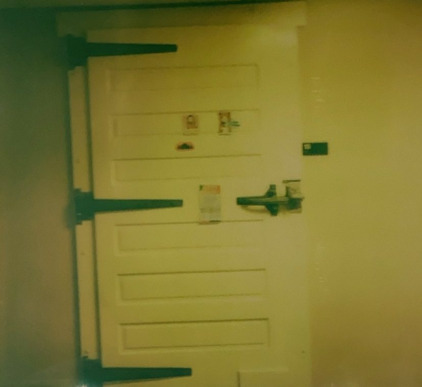 The basement meat locker, the alleged home to McCroskey's resident ghost.