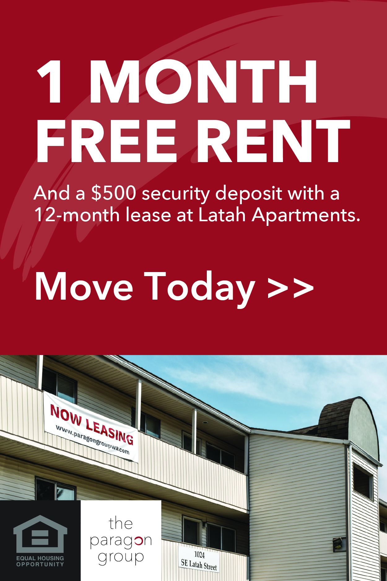 Latah Apartments ad