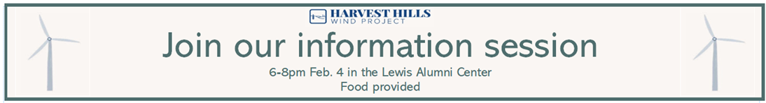 Harvest Hills informational meeting ad