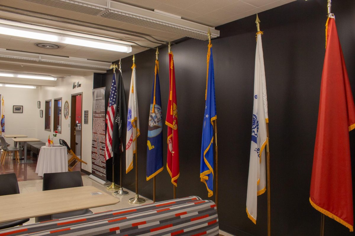 The WSU Pullman Veterans and Military-Affiliated Student Services Center in Pullman, Wash.