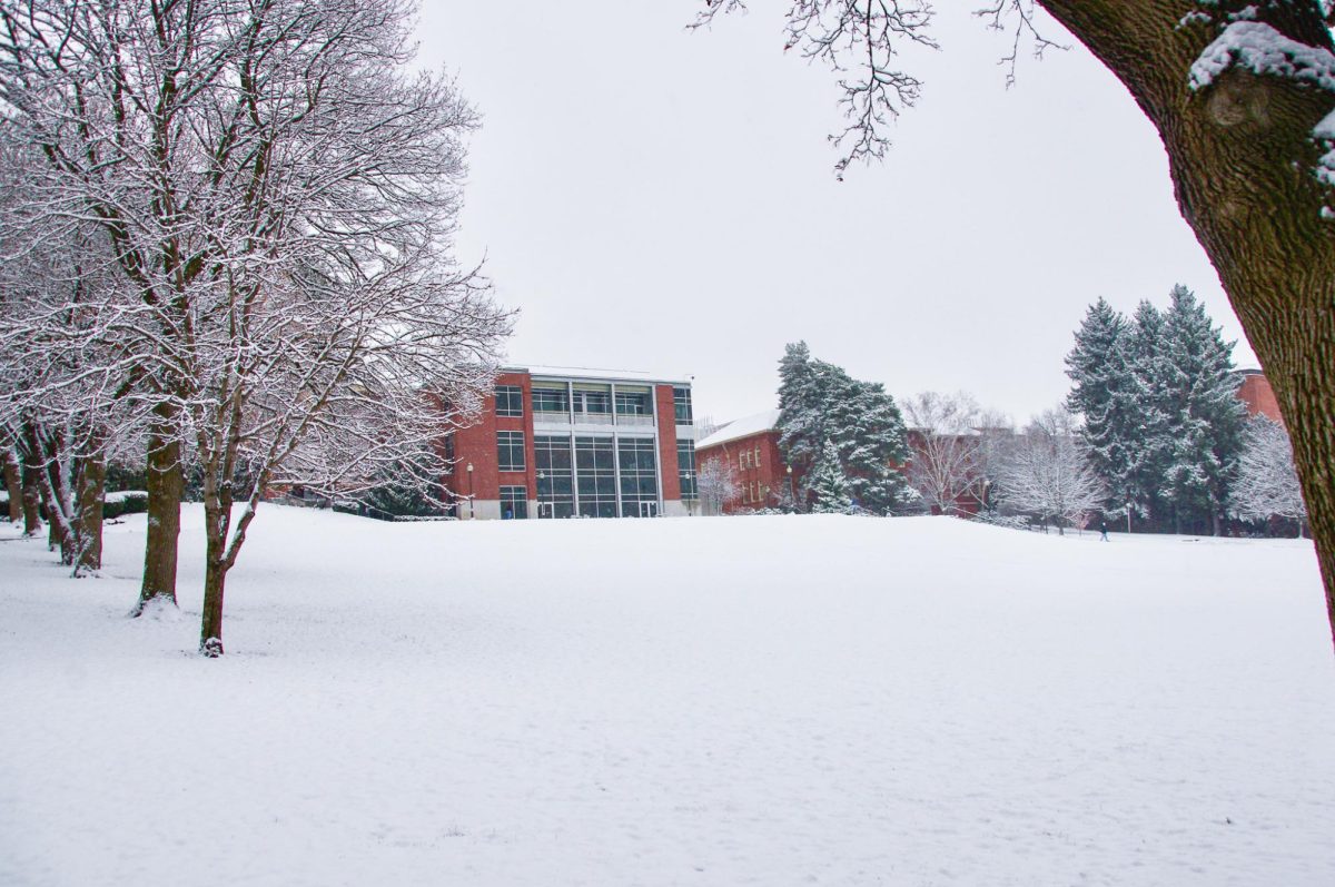 The snow-covered Thompson Flats, Dec. 2
