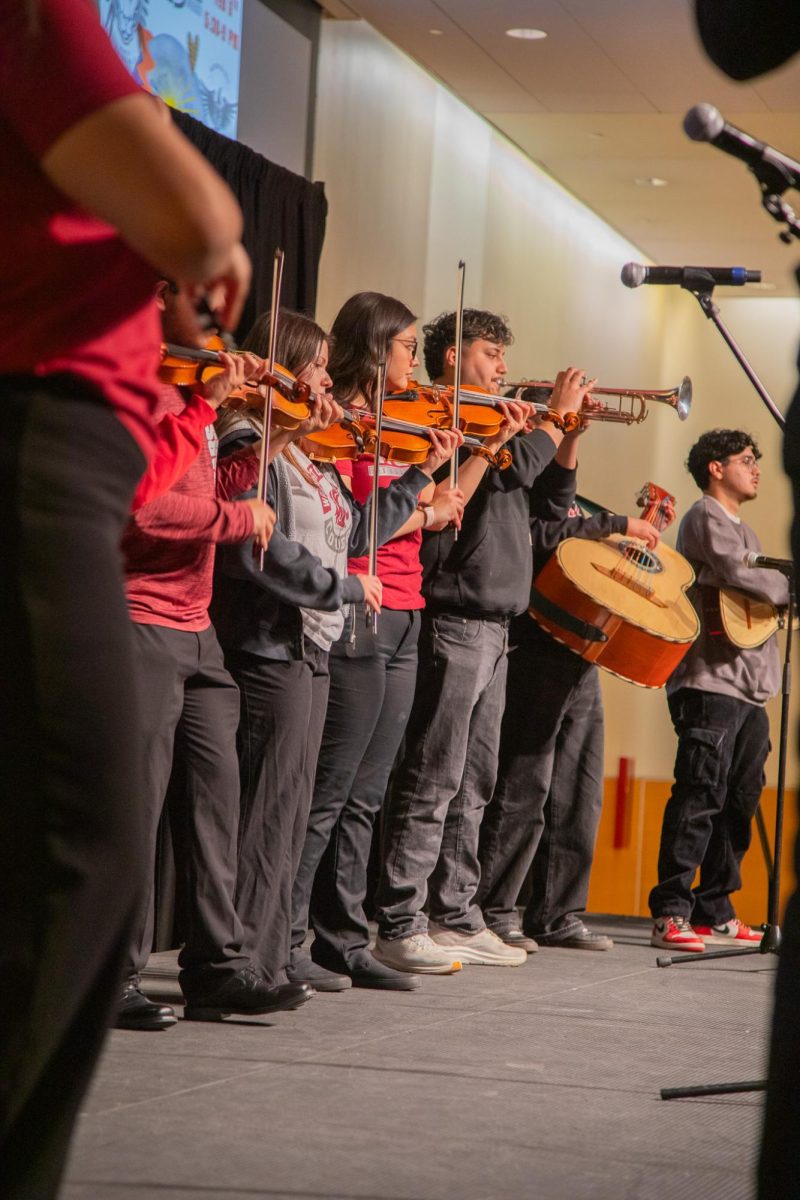 WSU's Mariachi Leones del Monte performing at the APASC Culture Shock event, Feb. 7, 2026.