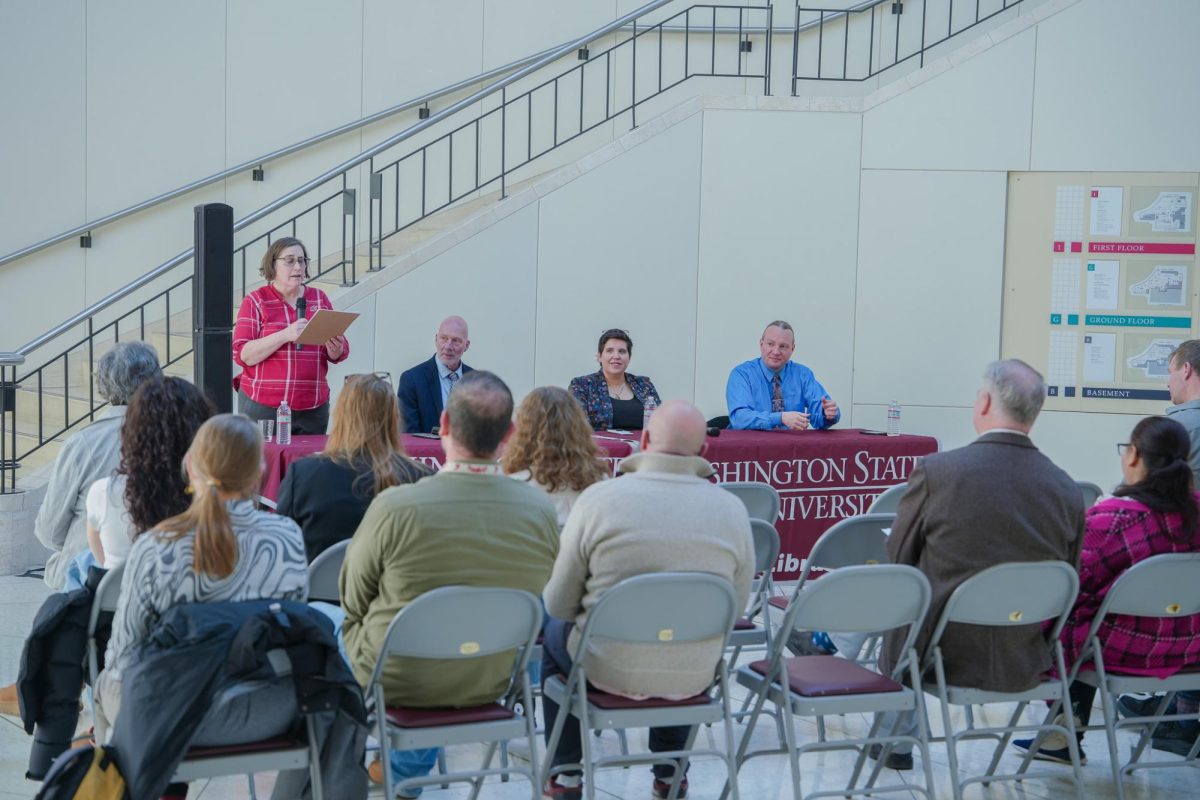 Authors featured at the Crimson Reads celebration in Terrell Library, March 26, 2026.
