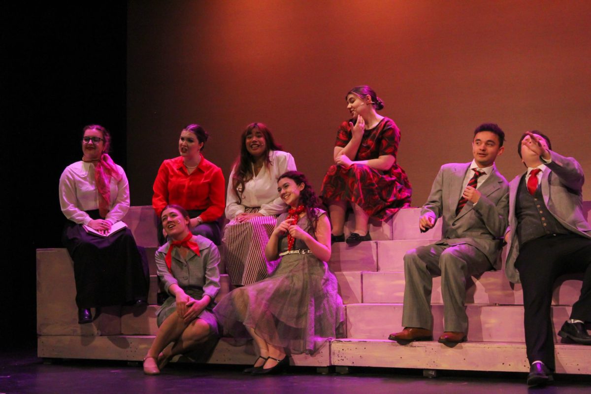 WSU Theatre practicing during a dress rehearsal for "Princess Ida" at Bryan Hall, March 30, 2026