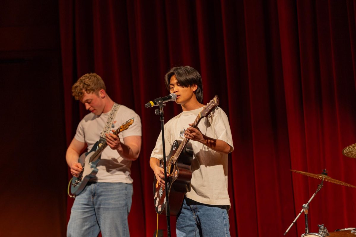 2 Wagon Band performing on stage during the fifth annual SEB Talent Show, March 26, 2026.