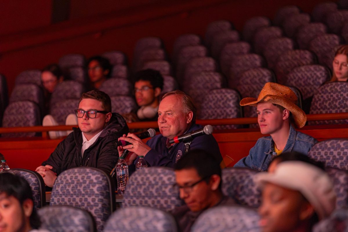 The judges panel from the fifth annual SEB Talent Show, March 26, 2026.