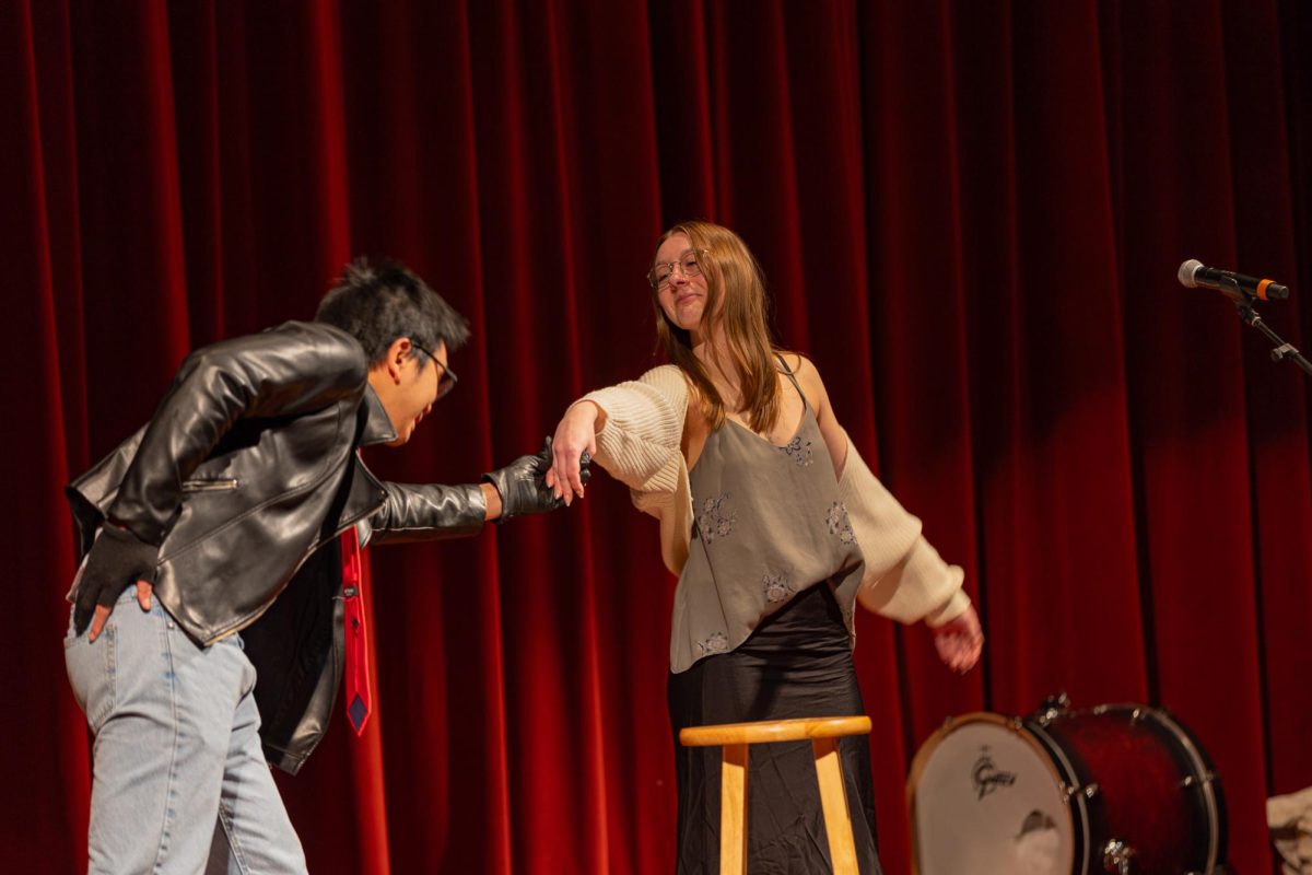 Contestants performing on stage during the fifth annual SEB Talent Show, March 26, 2026.