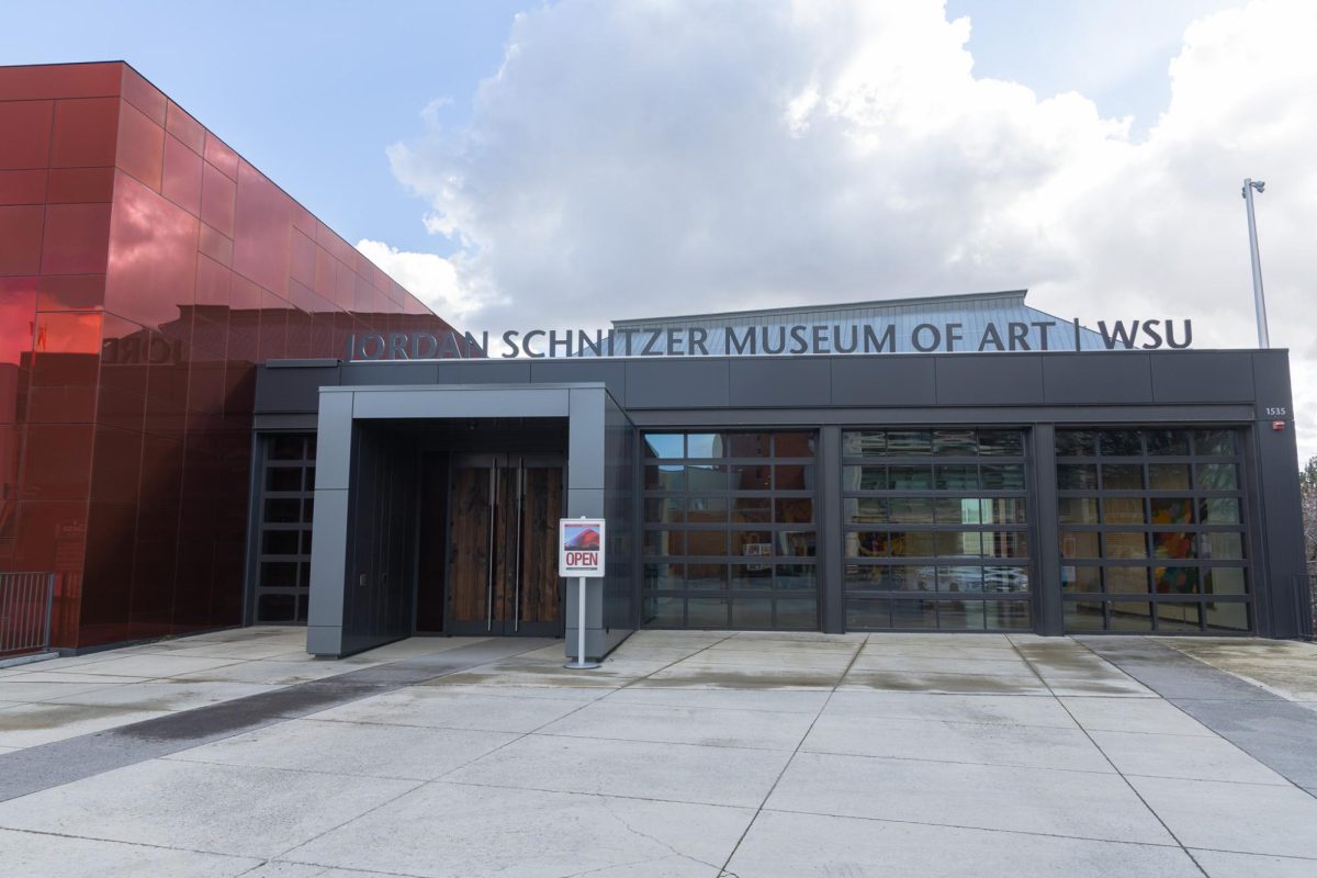 The Jordan Schnitzer Museum of Art on the WSU Pullman campus, March 10, 2026.