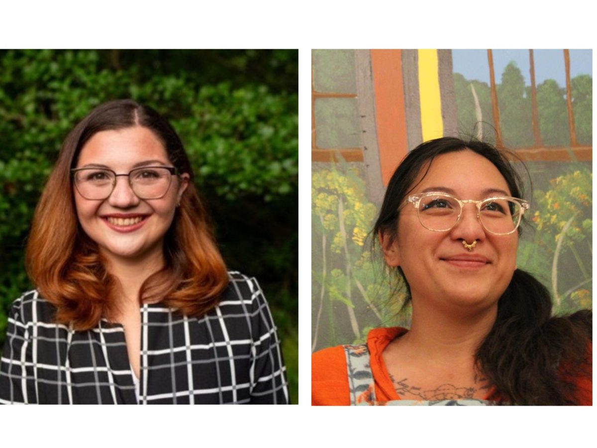 Incoming GPSA President Bronwyn Valentine (L) and Vice President Shae Ortega (R). Courtesy Bronwyn Valentine and Lucille Stutesman.