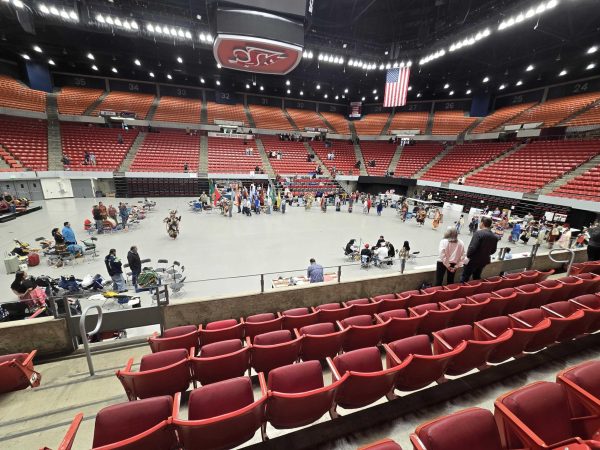 Pah-Loots-Puu Pow Wow was in Beasley Coliseum on Saturday, April 25. 