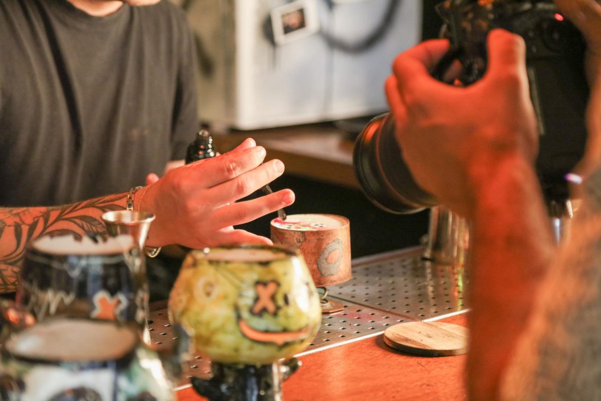 Bartender at El Bestiari in Barcelona, Spain, June 3, 2025.
